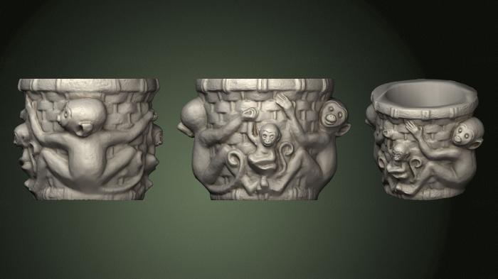 Vases (VZ_0825) 3D model for CNC machine